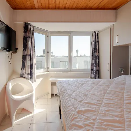 شقة In Mariakerke With Stunning Sea Views أوستيند